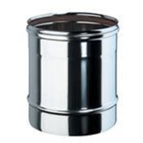 Tubo monoparete in acciaio inox Aisi da 25 cm   220 mm