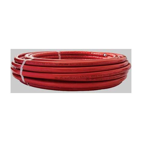 TUBO MULTISTRATO APE MULTILAYER RIVESTITO ROSSO - 32 x 3,0 SP.9 - 25 metri - APE RACCORDERIE