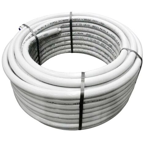 Tubo multistrato Mixal ø25 x 2,5 mm con guaina isolante da 6 mm grigio (prezzo al metro - minimo acquistabile 50 metri) VS0100249