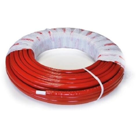 TUBO MULTISTRATO NICOLL SYSTEM COIBENTATO ROSSO 20 x 2