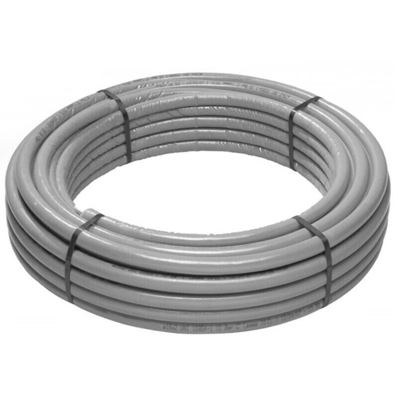 Tubo Multistrato Rivestito 10mm Coibentato 32x3 Valsir Mixal Per Ac...