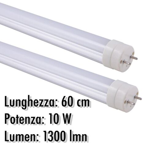 Tubo LED T8 9W 677Lm 3000ºK 60Cm 12VDC 40.000H [NE-T8-12VDC-600-9W-WW]