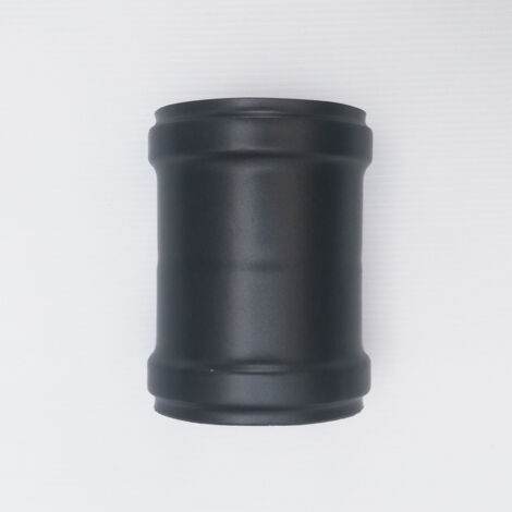 Tubo nero pellet giunzione manicotto ff da 80mm