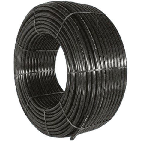 Tubo nero per irrigazione in polietilene 100mt PN6 bassa densità 16mm Irritec EcoPipe