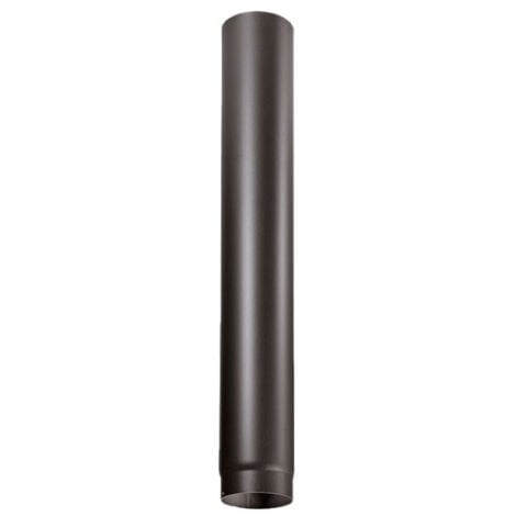 Tubo nero per stufa a legna da 130 x 500mm