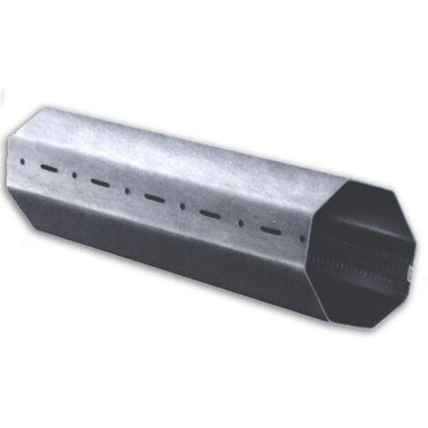 Tubo ottagonale in ferroo mt 1,60 pezzi 1 - masidef