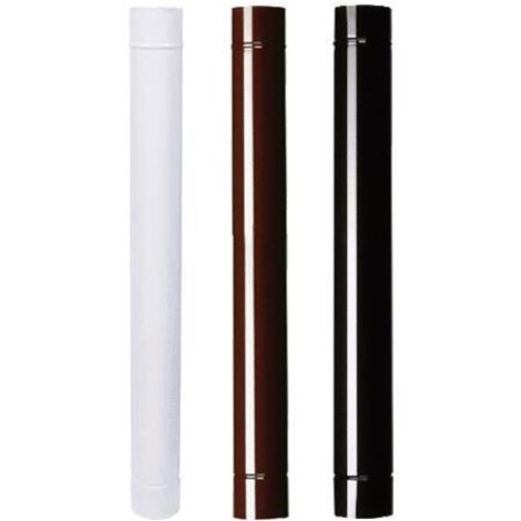 TUBO P/STUFA H 100 CM D 13 CM NERO OPACO