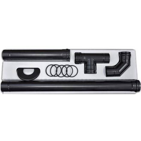 TUBO PELLET NERO OPACO KIT SAVE - CM 8 CF=PZ 11 - 1 confezione