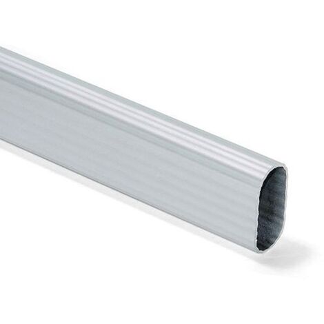 TUBO PER ARMADI OVALE IN ALLUMINIO MILLERIGHE 150 CM.