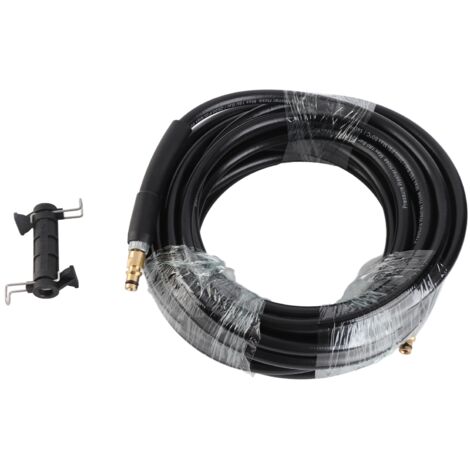 Tubo per autolavaggio ad alta pressione da 10 m, prolunga in PVC a tre strati, antideflagrante e ultra resistente all'usura, 180 bar, 2600 PSI, ricambio per K2-K7