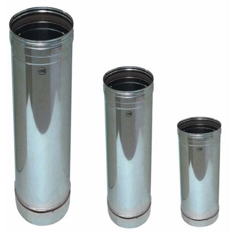 TUBO PER CANNA FUMARIA ACCIAIO INOX Ø250X 500HMM """SPEEDY 01"""