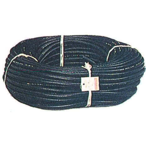 Tubo per compressori in pvc nero rinforzato - ø mm.8x17 - pressione esercizio 20 atm