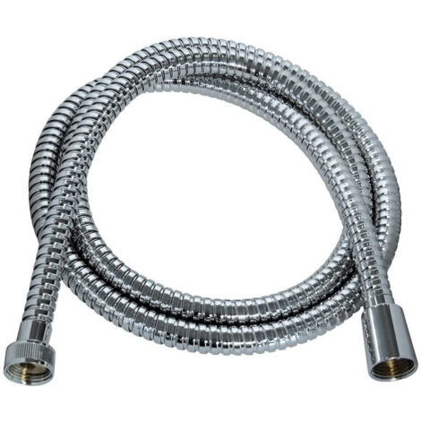 Tubo per doccia flexo flessibile allungabile in acciaio inox da 150 a 200 cm