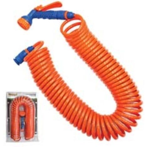TUBO PER IRRIGAZIONE A SPIRALE IN ABS- - mt.15 in blister - 1 blister IL CAMPO