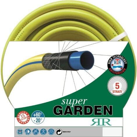 Tubo per irrigazione super garden - 15 metri - diametro tubo 15 mm - RR  Italia professional