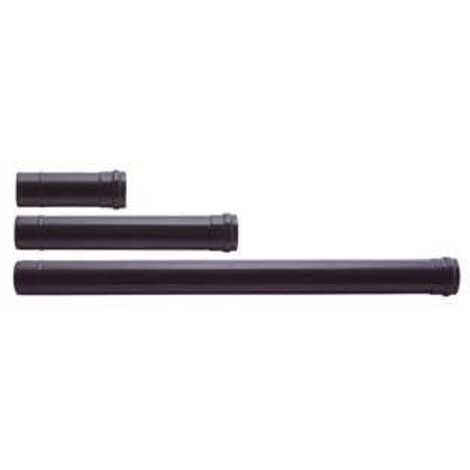 Tubo Per Stufe A Pellet Plus Nero Opaco Pesante Mm.1,2  - ø cm.8x25