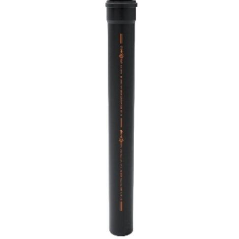 TUBO PHONO BLACK 1 BICCHIERE Diam. 100 lungh. 3000
