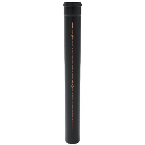 TUBO PHONO BLACK 1 BICCHIERE- Diam. 110 lungh. 2000- NICOL- pezzi 1