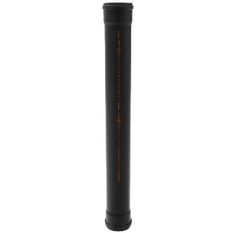TUBO PHONO BLACK 2 BICCHIERE Diam. 100 lungh. 2000