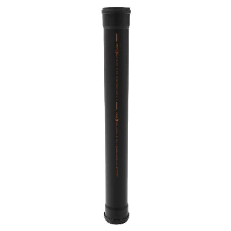TUBO PHONO BLACK 2 BICCHIERE Diam. 100 lungh. 2000 NICOL