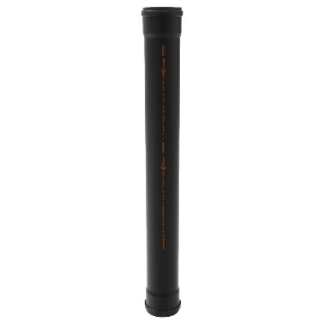 TUBO PHONO BLACK 2 BICCHIERE Diam. 50 lungh. 500 NICOL