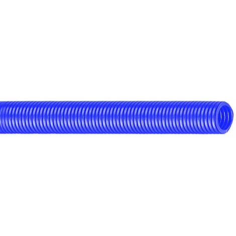Tubo pieghevole 100m diam 20mm blu