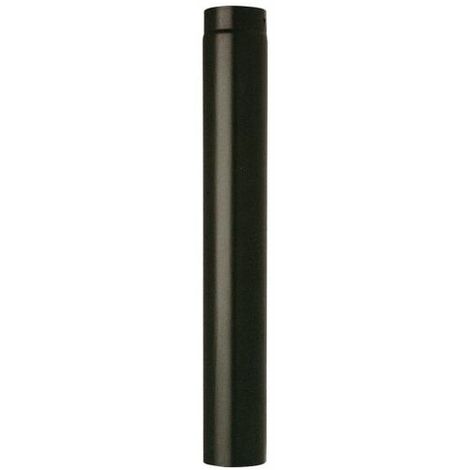 TUBO PLUS PORCELLANATO H 100 CM D 20 CM NERO OPACO