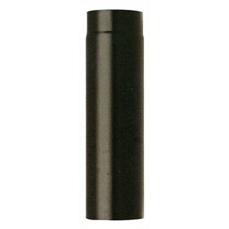 TUBO PLUS PORCELLANATO H  50 CM D 15 CM NERO OPACO
