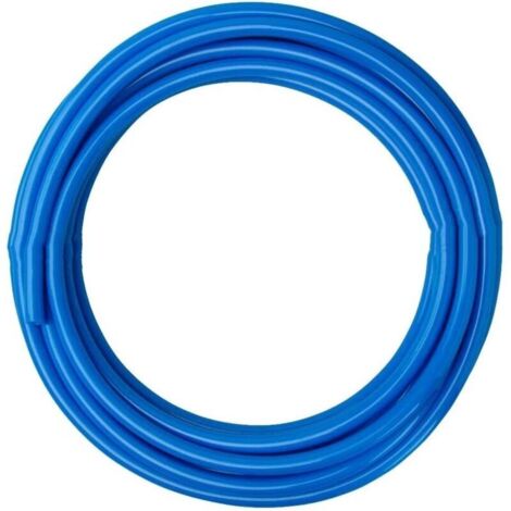 Tubo pneumatico in poliuretano da 12 metri, blu, tubo per aria in PU, diametro esterno 8 mm x diametro interno 5 mm, senza raccordi.