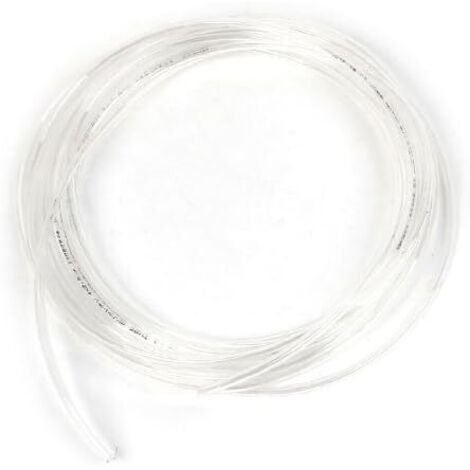 Tubo pneumatico in poliuretano PU 4 mm x 2,5 mm Tubi flessibili trasparenti (trasparenti) da 5 metri per olio aria vuoto