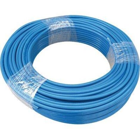 TUBO POLIURETANO AC SPIRAFLEX  AZZURRO MM 10X 7,5 BAR 28 MT 100