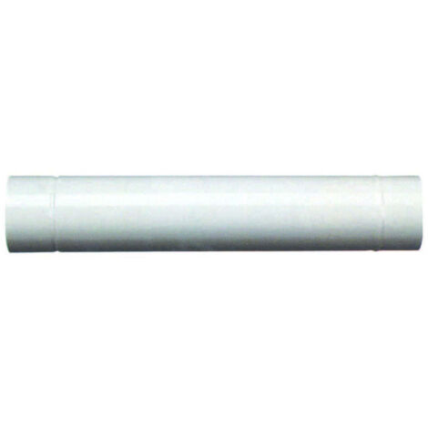 Tubo Porcellanato Bianco Lucido per Stufe a Legna – Resistente ad Alte Temperature - Misure: Ø cm 13x25h