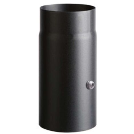 TUBO PORCELLANATO C/COMBUST D 12XH20CM NERO TOP