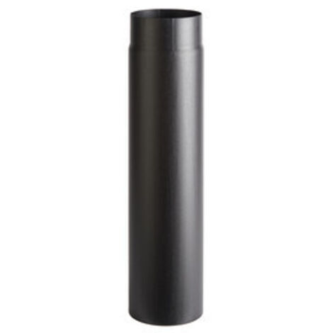 TUBO PORCELLANATO D 13 X H  50CM NERO OPACO TOP