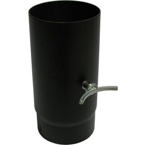 TUBO PORCELLANATO H.250 C/VALVOLA DI REGOLAZIONE SCARICO Diam.130