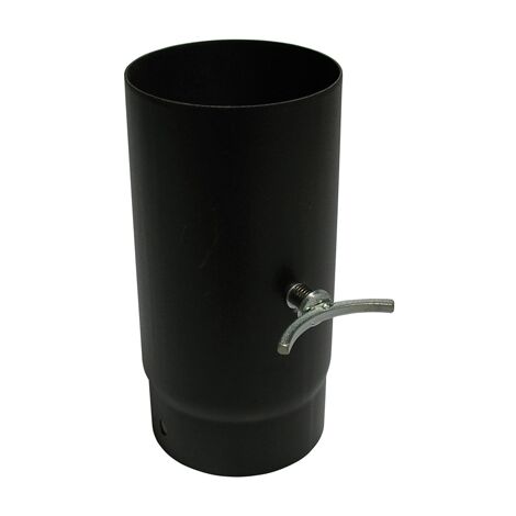 TUBO PORCELLANATO H.250 C/VALVOLA DI REGOLAZIONE SCARICO- Diam.150- A.L.A- pezzi 1