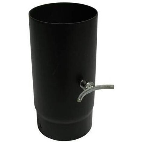 TUBO PORCELLANATO H.250 C/VALVOLA DI REGOLAZIONE SCARICO Misura: Diam.120