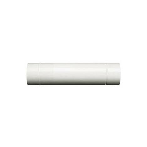 Tubo Porcellanato Per Stufe A Legna Bianco Ala Smalto Classic - ø mm.130x250h.