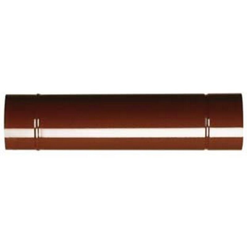 Image of Tubo Porcellanato Per Stufe A Legna Marrone "ala Smalto Classic" - Mm.120x250h.