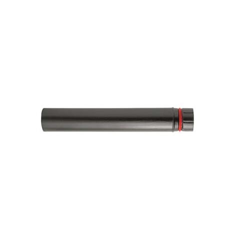TUBO PORCELLANATO PER STUFE A PELLET NERO OPACO ALA PELLET ECO  ø mm.100x500h.    ALA
