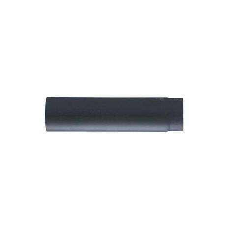 TUBO PORCELLANATO PESANTE PER STUFE A LEGNA NERO OPACO  ø cm.12x25, mm.1,2    SAVE