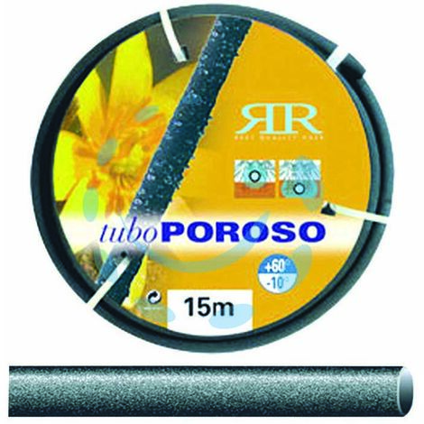 TUBO POROSO PER IRRIGAZIONE  	 - ø mm.12,5 rotolo mt.15   FER 302487