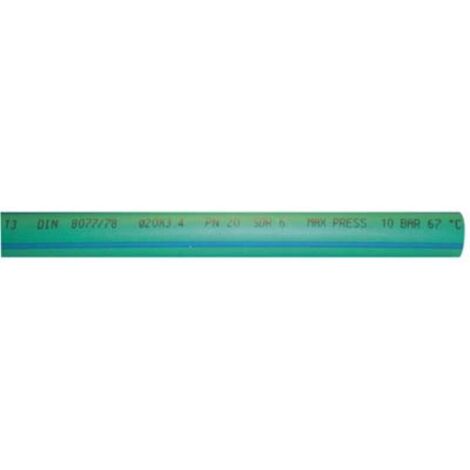 Tubo ppr a saldare verde mm 25x4,2 pn20 mt 3 (5 pezzi)