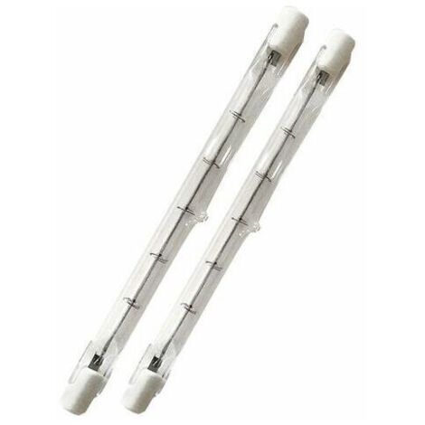 Tubo R7s de 500 W, lámpara halógena de 118 mm, regulable, luz blanca cálida de 2800 K, lineal, tipo lápiz R7s, 11 000 lm, CA 200-240 V, para iluminación del hogar, trabajo, seguridad, alumbrado públic