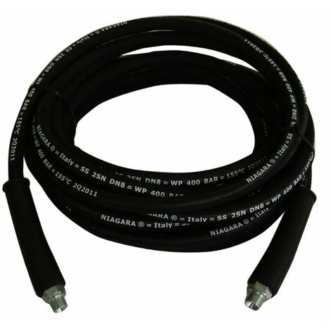Tubo raccordato idropulitrice 15 mt completo di manicotti