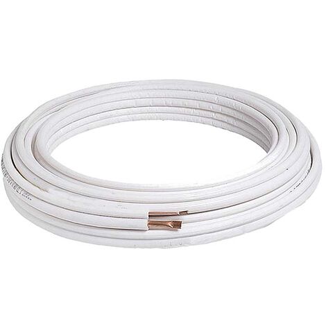 Tubo rame clima murale, 3/8", spessore 0,8 mm, 1 metro