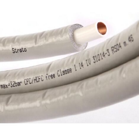 TUBO RAME MULTISTRATO RIVESTITO STRATO Diam. 16x2