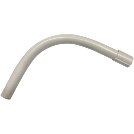Tubo rígido curvo roscado 16mm. gris (ODI-BAKAR)