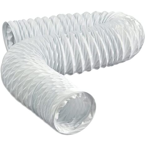 Tubo salida aire secadora 100 mm x 3 M Blanco