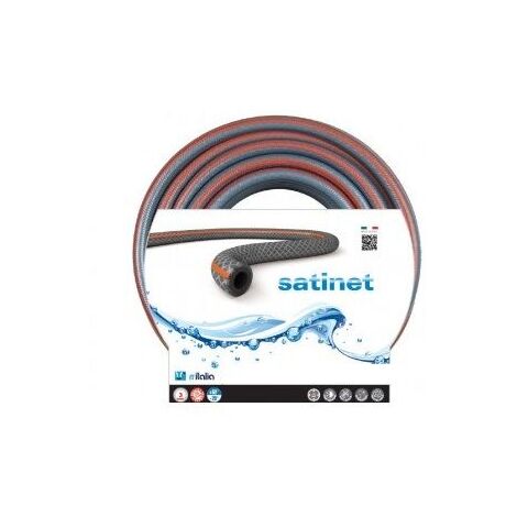 TUBO SATINET GRIGIO 5/8" 15M 3 STRATI